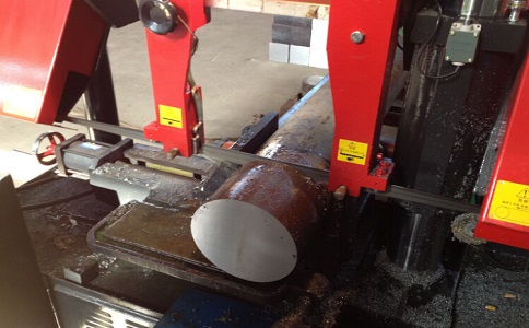 福绵卧式带锯床加工时出现明显振荡如何排查？